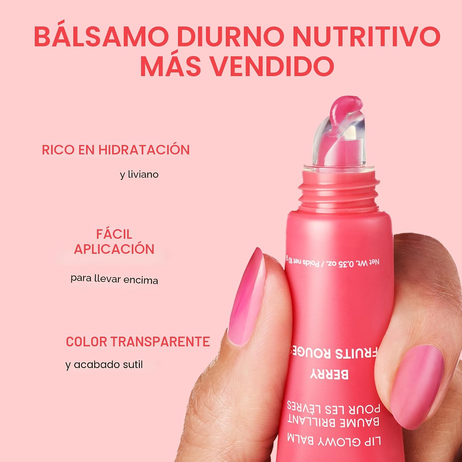 LANEIGE MINI LIP GLOWY BALM KIT DE MAQUILLAJE SET: BÁLSAMOS LABIALES TRANSPARENTES DE TAMAÑO DE VIAJE CON MANTECA DE KARITÉ - 3