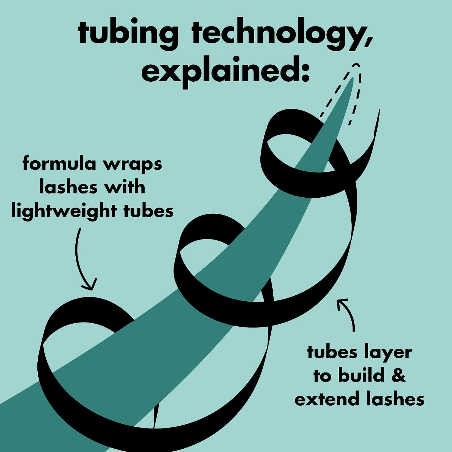 E.L.F. LASH XTNDR - MÁSCARA DE PESTAÑAS FABRICADA CON TECNOLOGÍA DE TUBOS PARA EL ASPECTO DE EXTENSIONES DE PESTAÑAS, SIN - 5
