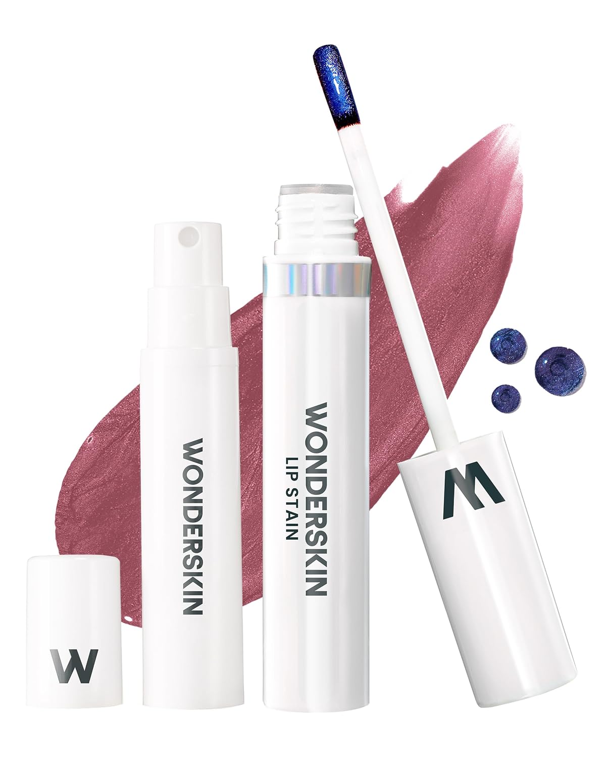 WONDERSKIN - KIT DE MAQUILLAJE DE TINTE DE LABIOS LARGA DURACIÓN, IMPERMEABLE, TINTE DE LABIOS DESPEGABLE - 1