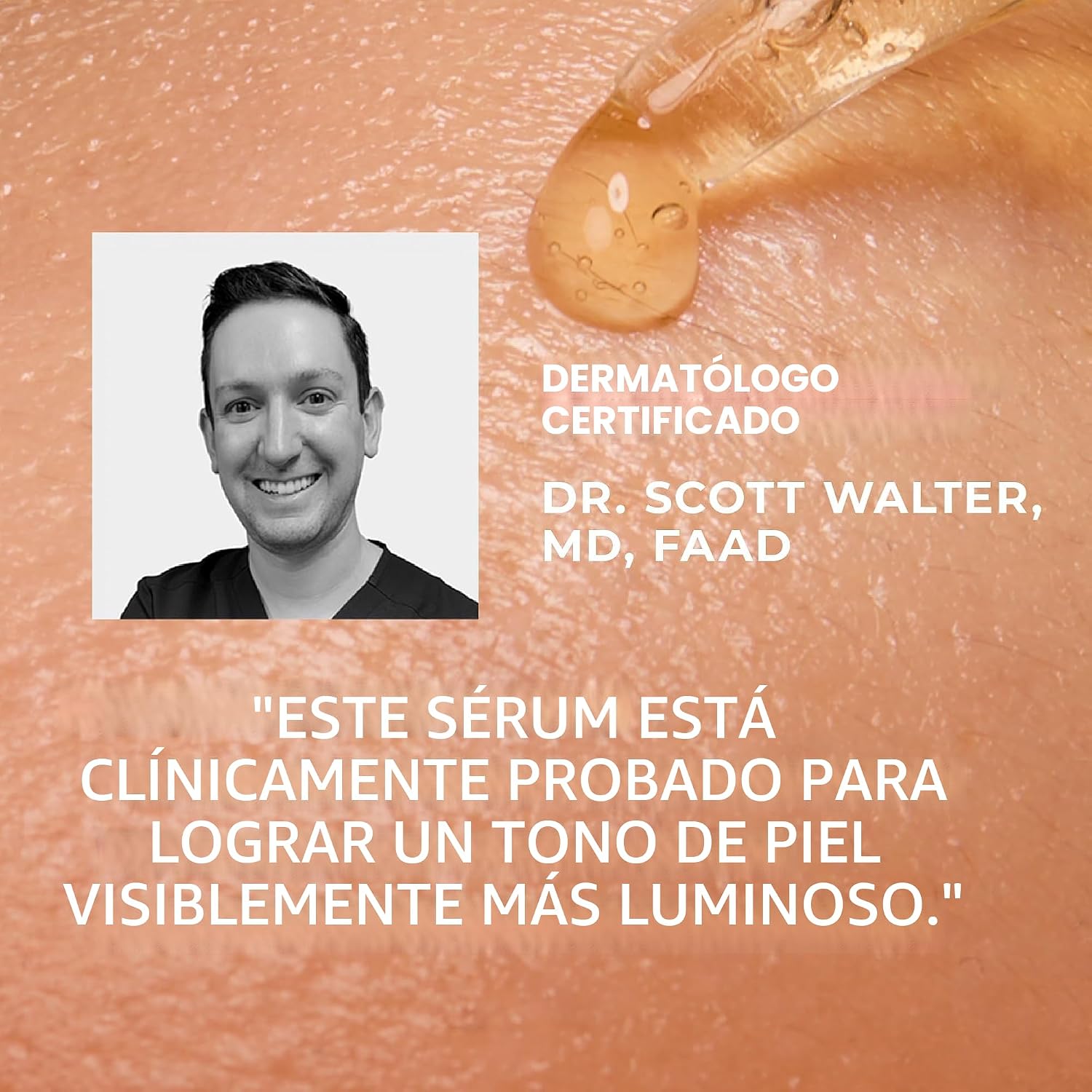 ROC MULTI CORREXION REVIVE BRILLO GLOW - SUERO FACIAL CON 10% DE VITAMINA C ACTIVA, TRATAMIENTO DIARIO PARA EL CUIDADO - 7