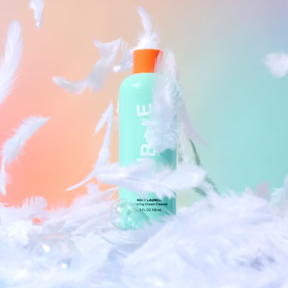 BUBBLE CUIDADO DE LA PIEL SOFT LAUNCH CREMA LIMPIADOR FACIAL - LIMPIADOR FACIAL HIDRATANTE PARA PIEL SECA - LAVADO FACIAL - 2