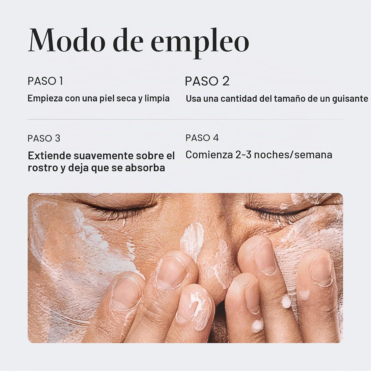 GEOLOGIE CREMA FACIAL HIDRATANTE REPARADORA DE LA PIEL FÓRMULA RENOVADORA DE RETINOL CLEAR SYSTEM PARA PIEL PROPENSA - 1
