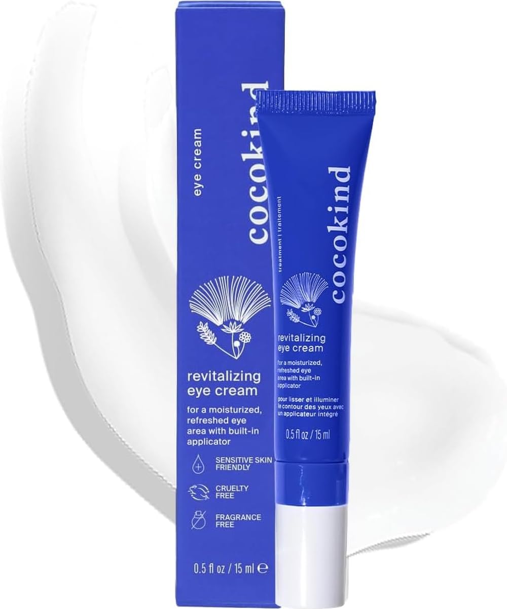 COCOKIND CREMA REVITALIZANTE PARA OJOS, DESINFLA Y REDUCE LAS LÍNEAS FINAS Y LAS ARRUGAS, CREMA PARA UN ÁREA DE OJOS MÁS - 1