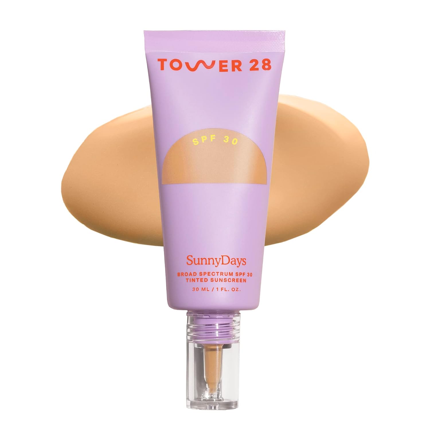 TOWER 28 SUNNYDAYS - BASE DE PROTECCIÓN SOLAR TINTADA SPF 30, SOMBRA 20 1 OZ - 1