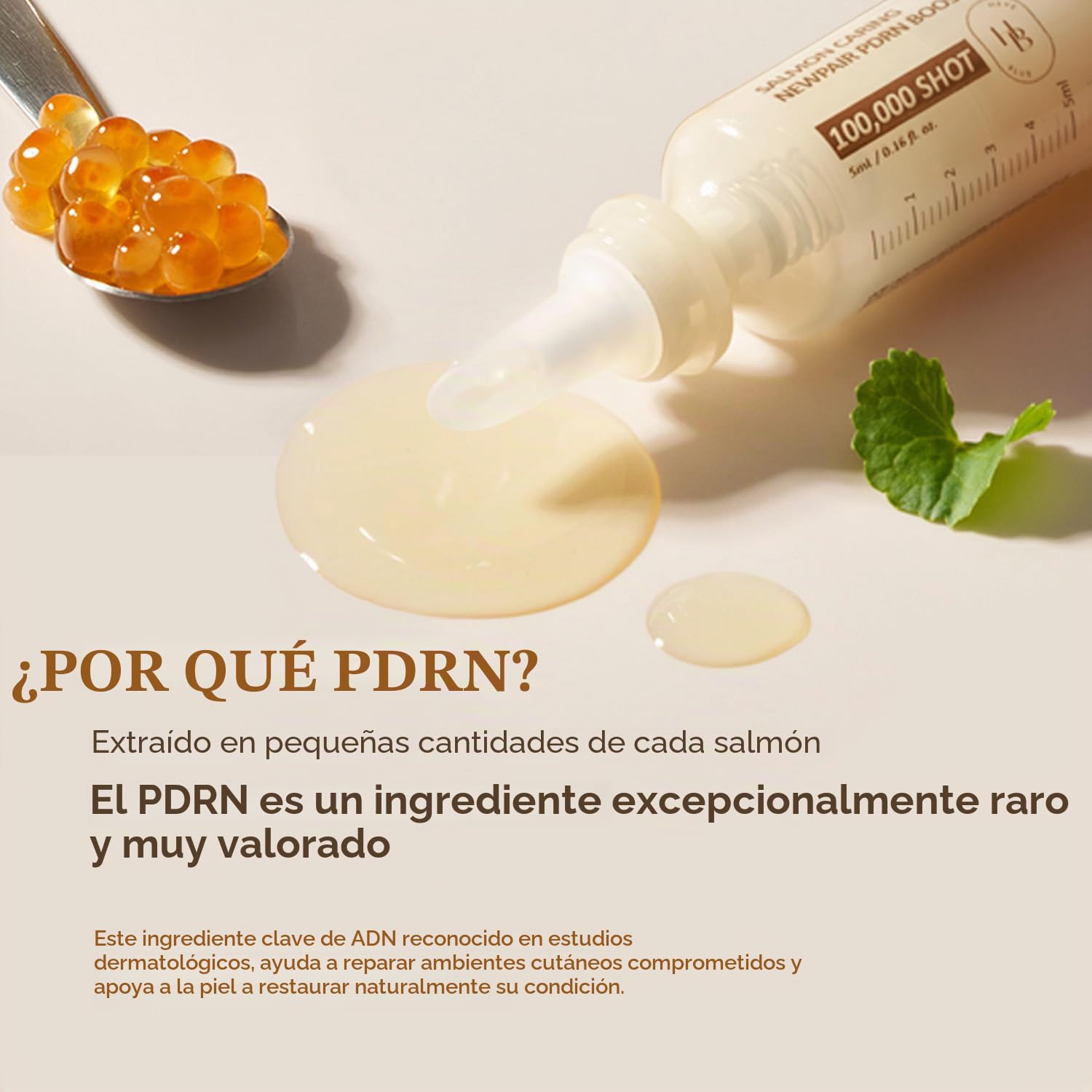 HEVEBLUE SALMON CARING CENTELLA NEW PAIR PDRN BOOSTER 100,000 SHOT ESENCIA FACIAL 2EA - SALMON PDRN, RESTAURA Y REJUVENECE, - 2