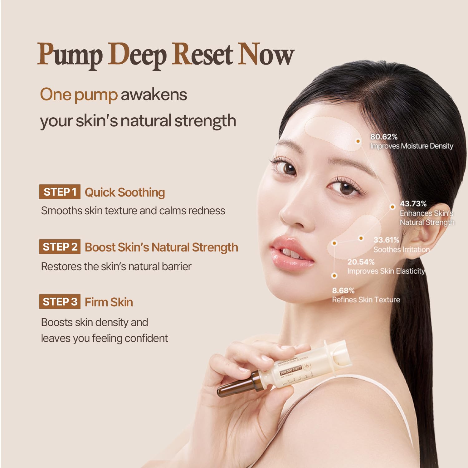 HEVEBLUE SALMON CARING CENTELLA NEW PAIR PDRN BOOSTER 100,000 SHOT ESENCIA FACIAL 2EA - SALMON PDRN, RESTAURA Y REJUVENECE, - 5