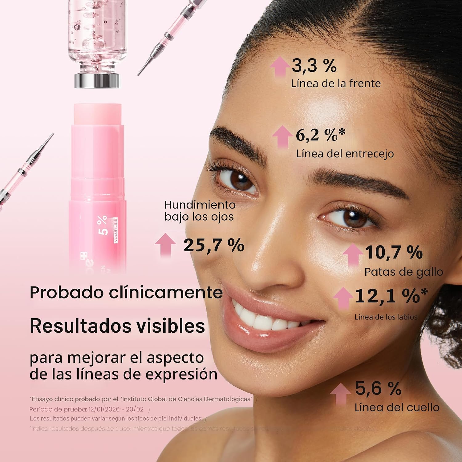 MEDICUBE PDRN - BÁLSAMO MÚLTIPLE DE COLÁGENO ROSA PARA VOLUMEN BÁLSAMO FACIAL Y CORPORAL VOLUFILINE, PDRN, NAD, COLÁGENO - 5