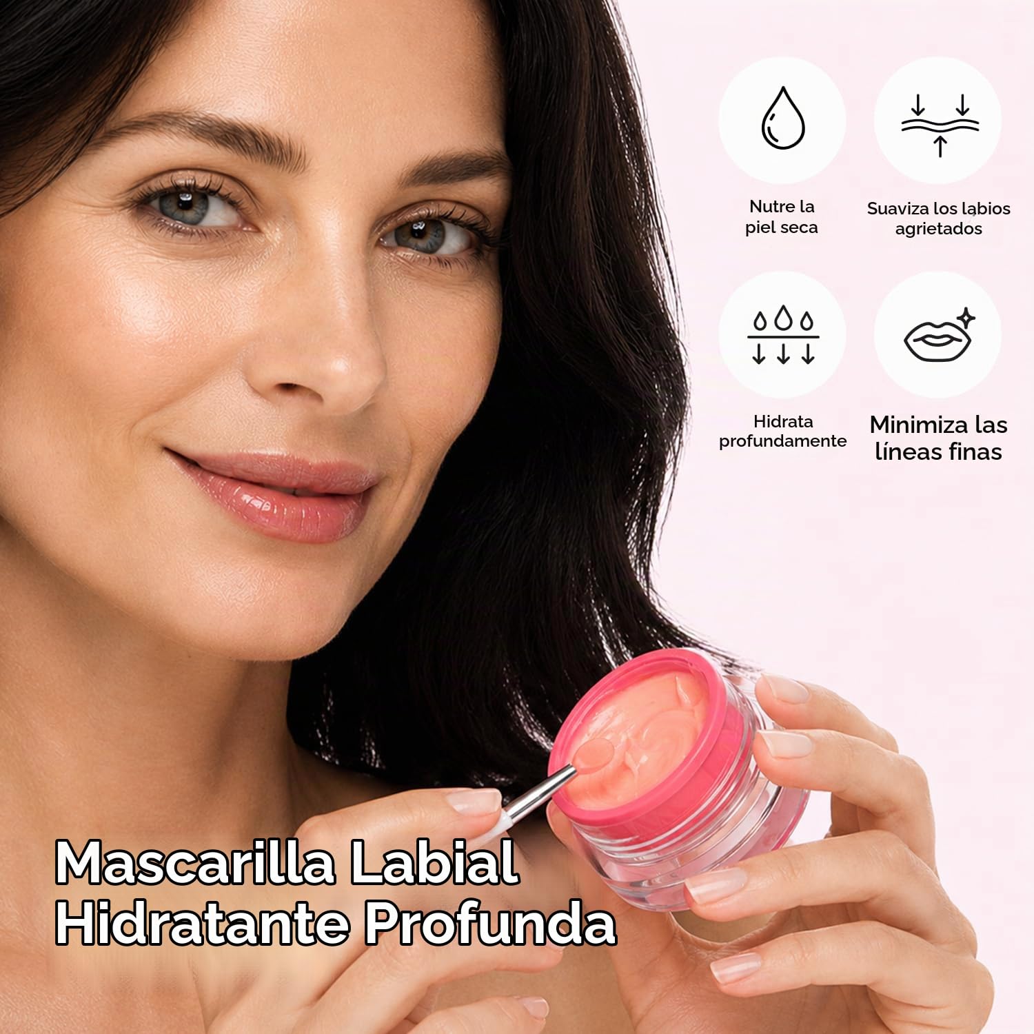 MAREE MASCARILLA LABIAL NOCTURNA - HIDRATANTE LABIAL PARA LABIOS MUY SECOS - BÁLSAMO DE MANTEQUILLA LABIAL HIDRATANTE - 3
