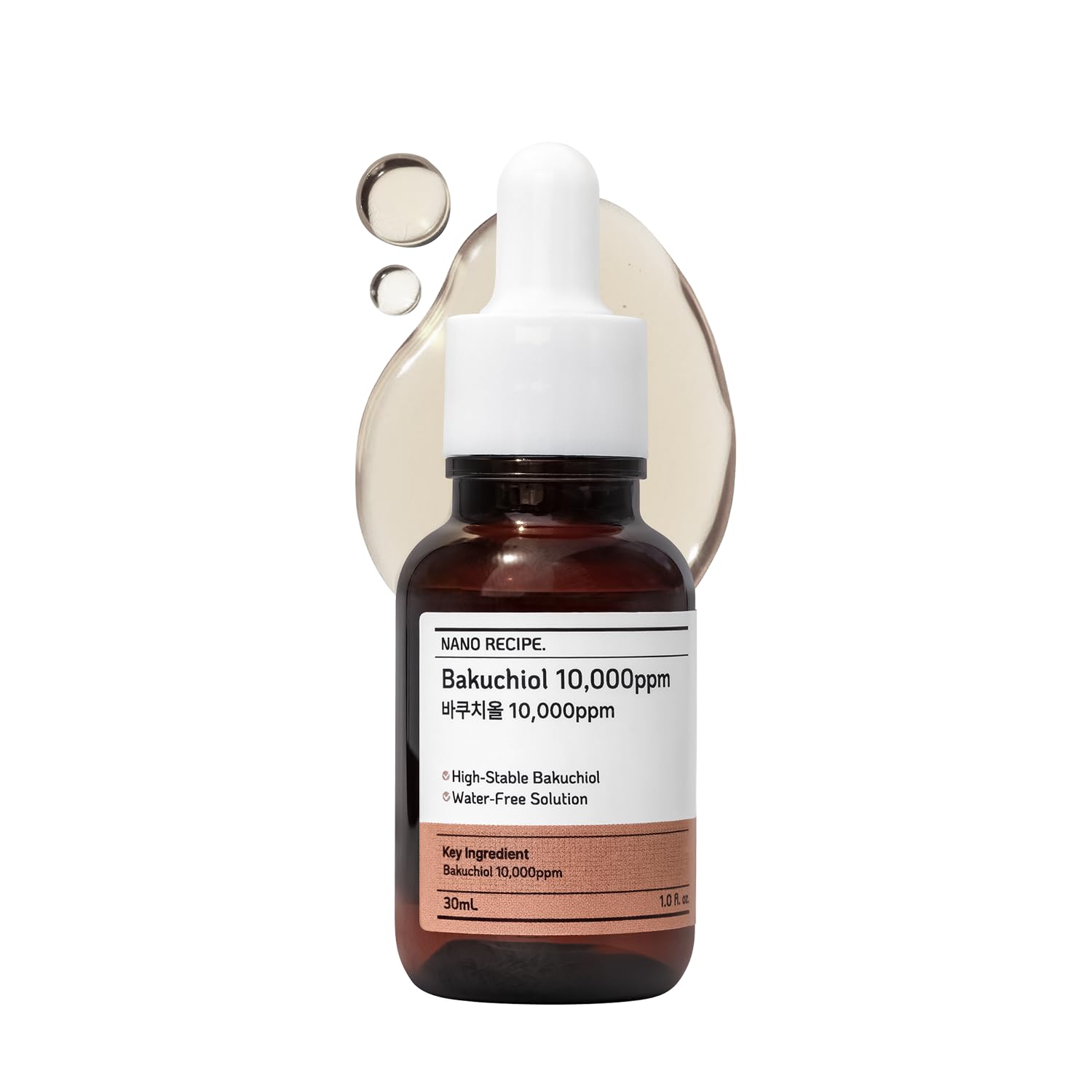 NANO RECETE BAKUCHIOL COREANO 10,000 PPM MEZCLA CONCENTRADA 2 GOTAS EN TU RUTINA DE CUIDADO DE LA PIEL RETINOL ALTERNATIVO - 1