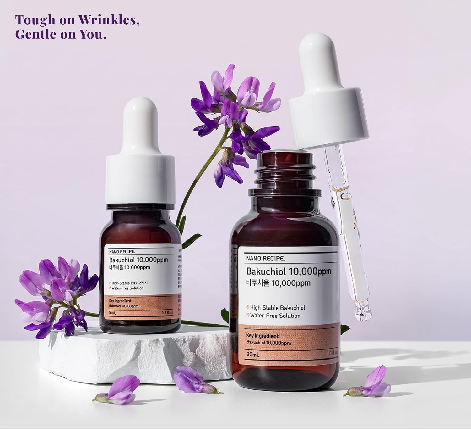 NANO RECETE BAKUCHIOL COREANO 10,000 PPM MEZCLA CONCENTRADA 2 GOTAS EN TU RUTINA DE CUIDADO DE LA PIEL RETINOL ALTERNATIVO - 2