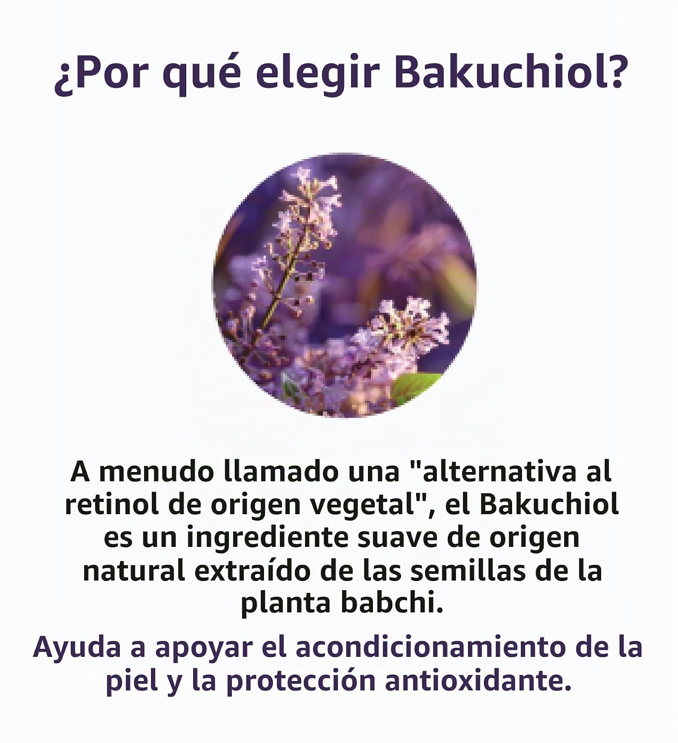 NANO RECETE BAKUCHIOL COREANO 10,000 PPM MEZCLA CONCENTRADA 2 GOTAS EN TU RUTINA DE CUIDADO DE LA PIEL RETINOL ALTERNATIVO - 3