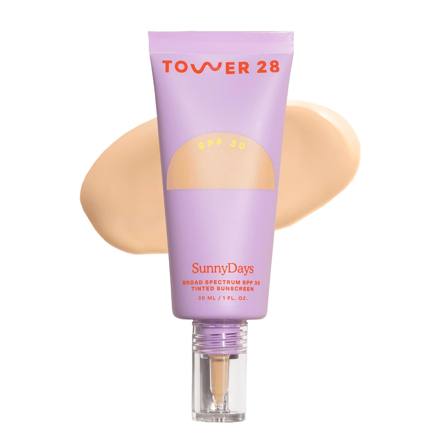 TOWER 28 SUNNYDAYS - BASE DE PROTECCIÓN SOLAR TINTADA SPF 30, SOMBRA 15 1 OZ - 1