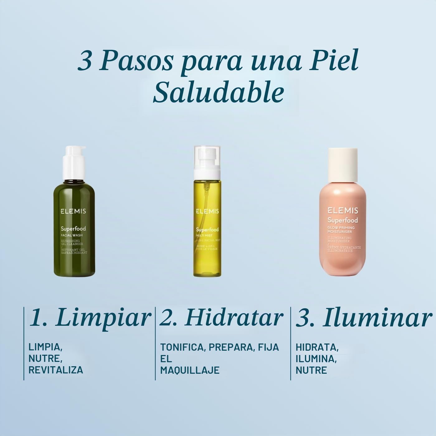 ELEMIS SUPERFOOD MULTI MIST SPRAY FACIAL DE IMPRIMACIÓN, TONIFICACIÓN Y FIJACIÓN, 3.3 ONZAS LÍQUIDAS - 6