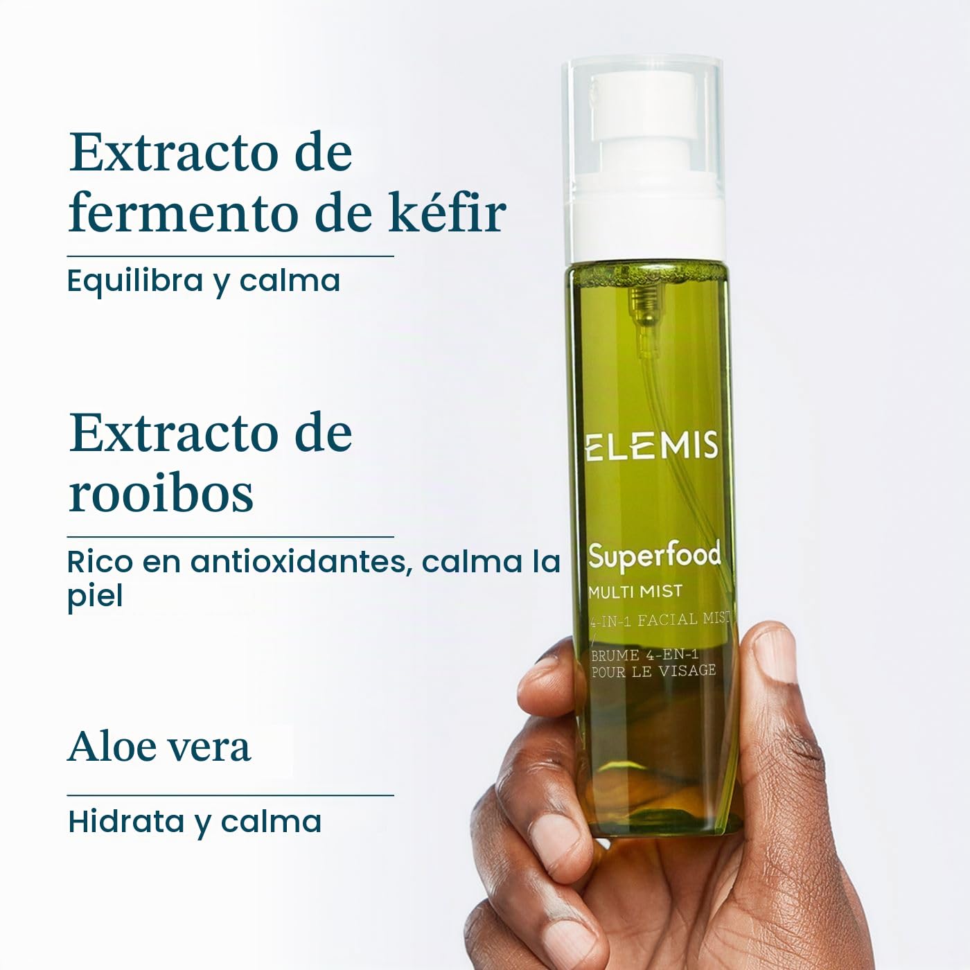 ELEMIS SUPERFOOD MULTI MIST SPRAY FACIAL DE IMPRIMACIÓN, TONIFICACIÓN Y FIJACIÓN, 3.3 ONZAS LÍQUIDAS - 7