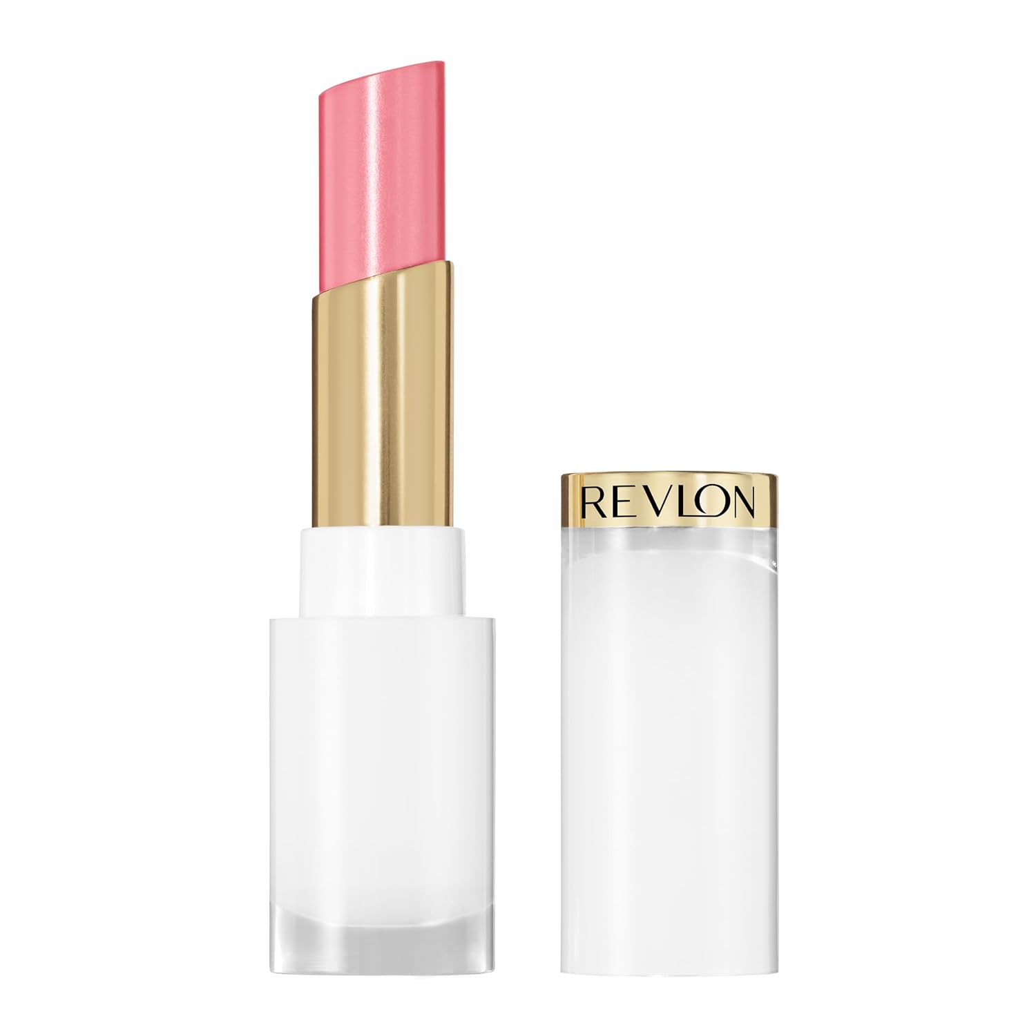 REVLON SUPER LUSTROUS GLASS BRILLO BALM, 002 PINK FLIP, 0.11 OZ - 1
