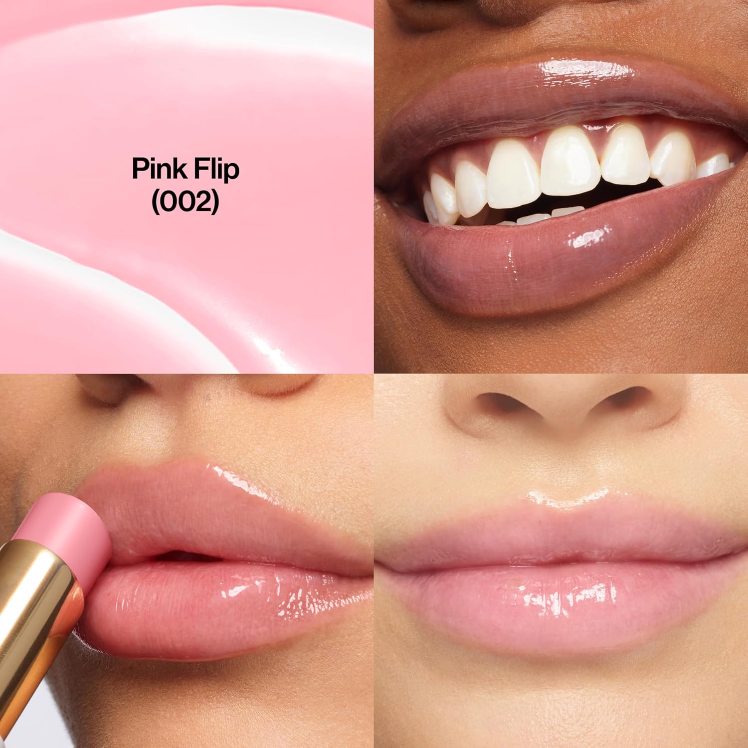 REVLON SUPER LUSTROUS GLASS BRILLO BALM, 002 PINK FLIP, 0.11 OZ - 2