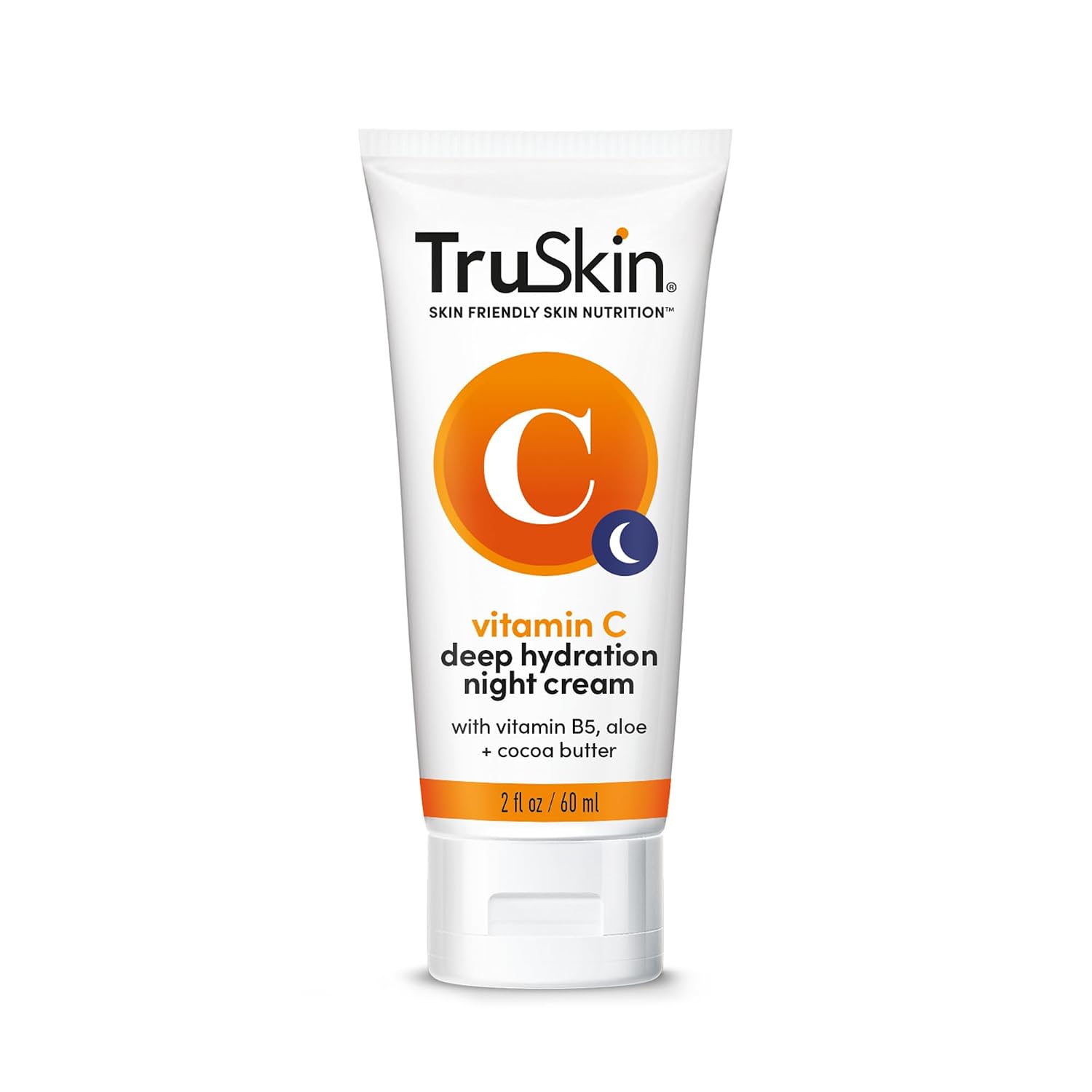 TRUSKIN CREMA NOCTURNA CON VITAMINA C MEZCLA DE APOYO NATURAL DEL COLÁGENO DE LA PIEL CON MANTECA DE CACAO, VITAMINA B5, - 4