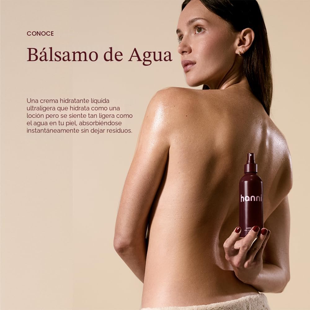 HANNI KIT DE MAQUILLAJE SET DE REGALO HIDRATANTE CORPORAL SPLASH SALVE, WATER BALM Y THE FATTY - 5