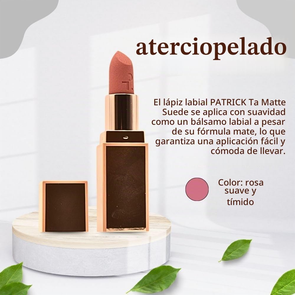 PATRICK TA MAJOR BEAUTY HEADLINES - LÁPIZ LABIAL DE GAMUZA MATE DE LARGA DURACIÓN - 4