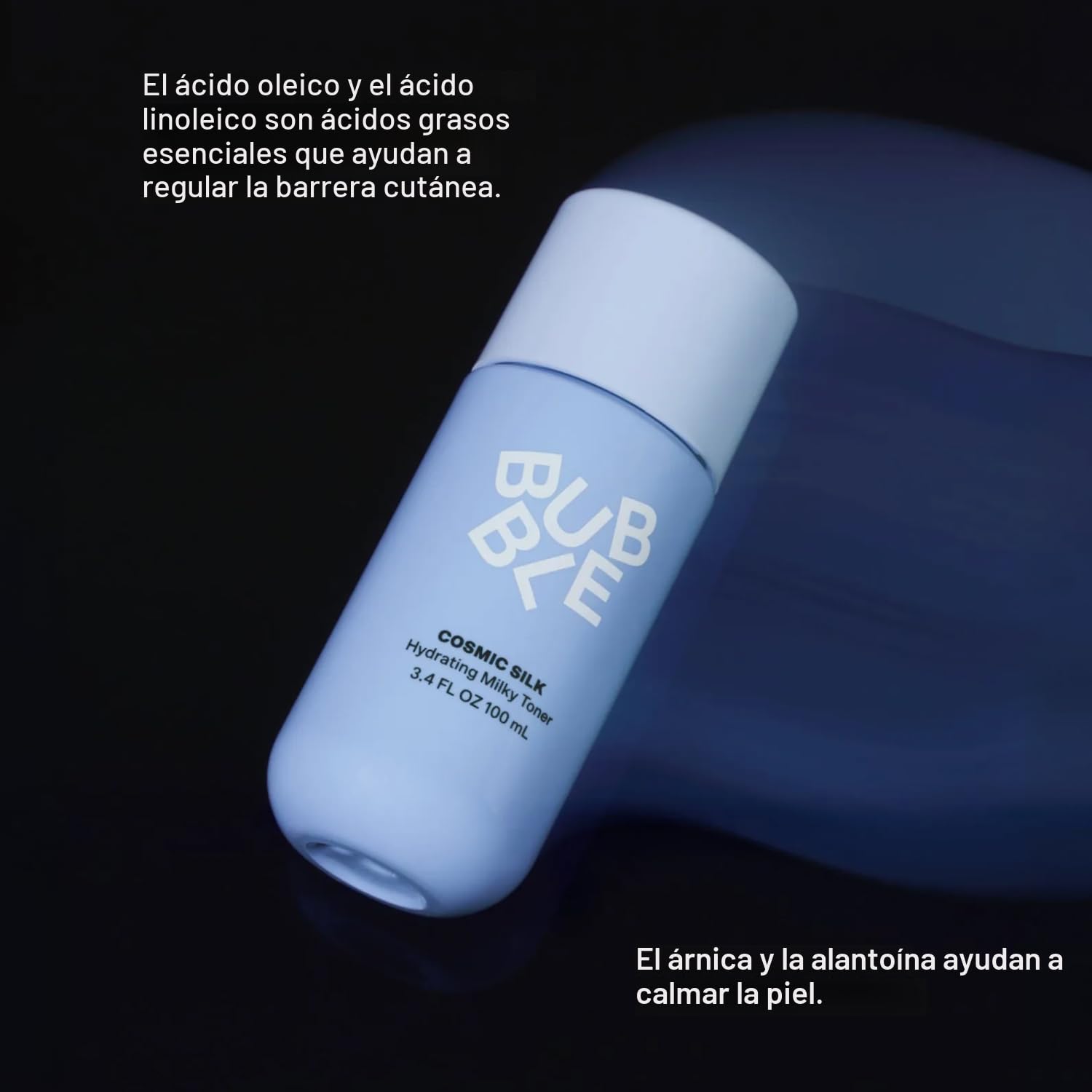 BUBBLE CUIDADO DE LA PIEL COSMIC SILK - TÓNICO LECHOSO HIDRATANTE PARA PIEL SECA, 3.4 FL OZ - 4