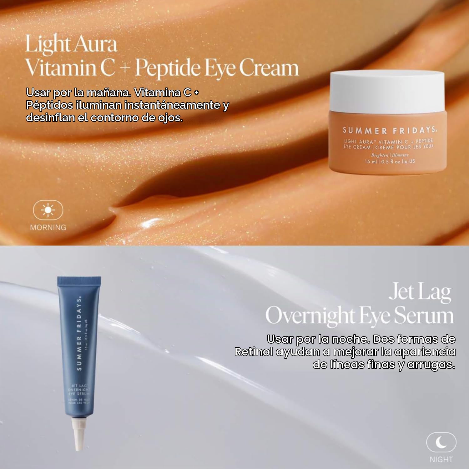 SUMMER FRIDAYS JET LAG SUERO DE OJOS NOCTURNO - TRATAMIENTO NUTRITIVO PARA EL CONTORNO DE OJOS PARA OJERAS - AYUDA - 5