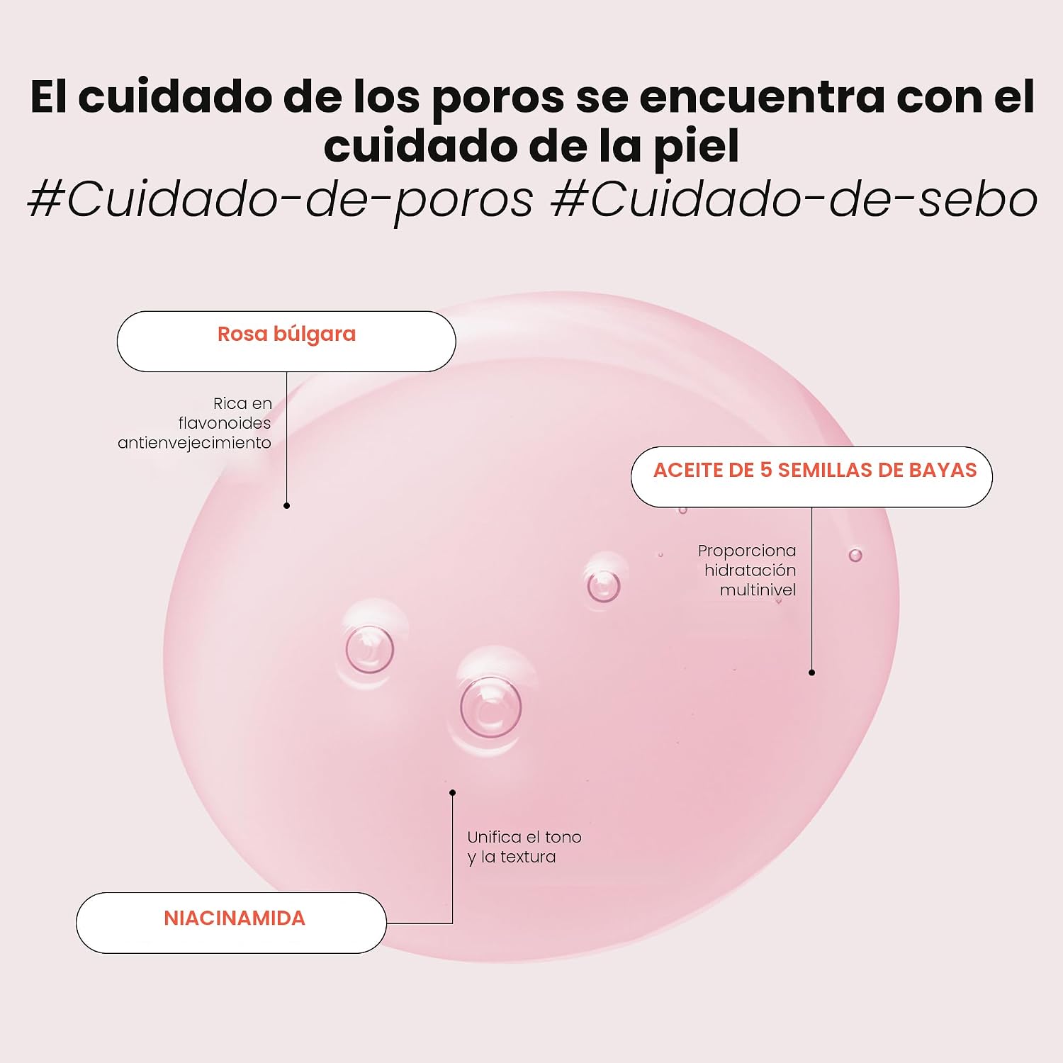 K-BEAUTY ACEITE DE VITAMINA DE ROSA A ESPUMA - LIMPIADOR FACIAL COREANO TODO EN UNO A BASE DE ACEITE CON ESPUMA - - 6