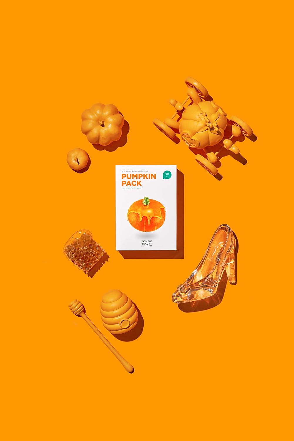 SKIN1004 PAQUETE DE CALABAZA 1BOX -16EA SOLUCIONES DE CUIDADO ANTIARRUGAS - 5
