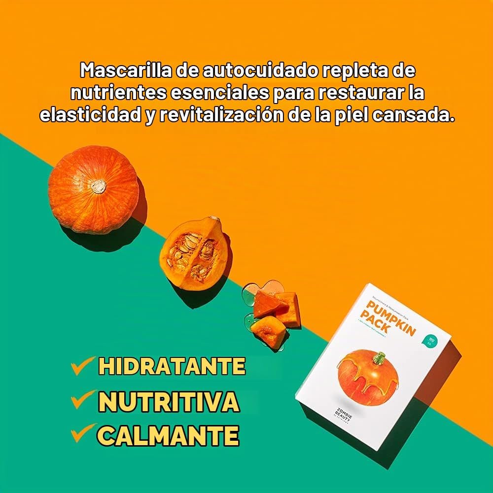 SKIN1004 PAQUETE DE CALABAZA 1BOX -16EA SOLUCIONES DE CUIDADO ANTIARRUGAS - 7
