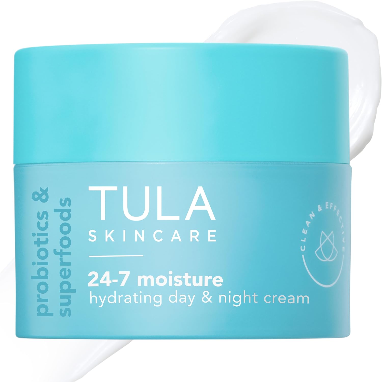 TULA SKIN CARE 24-7 CREMA HIDRATANTE DE DÍA Y NOCHE - HIDRATANTE ANTIENVEJECIMIENTO PARA CARA, CONTIENE EXTRACTO DE SANDÍA - 1