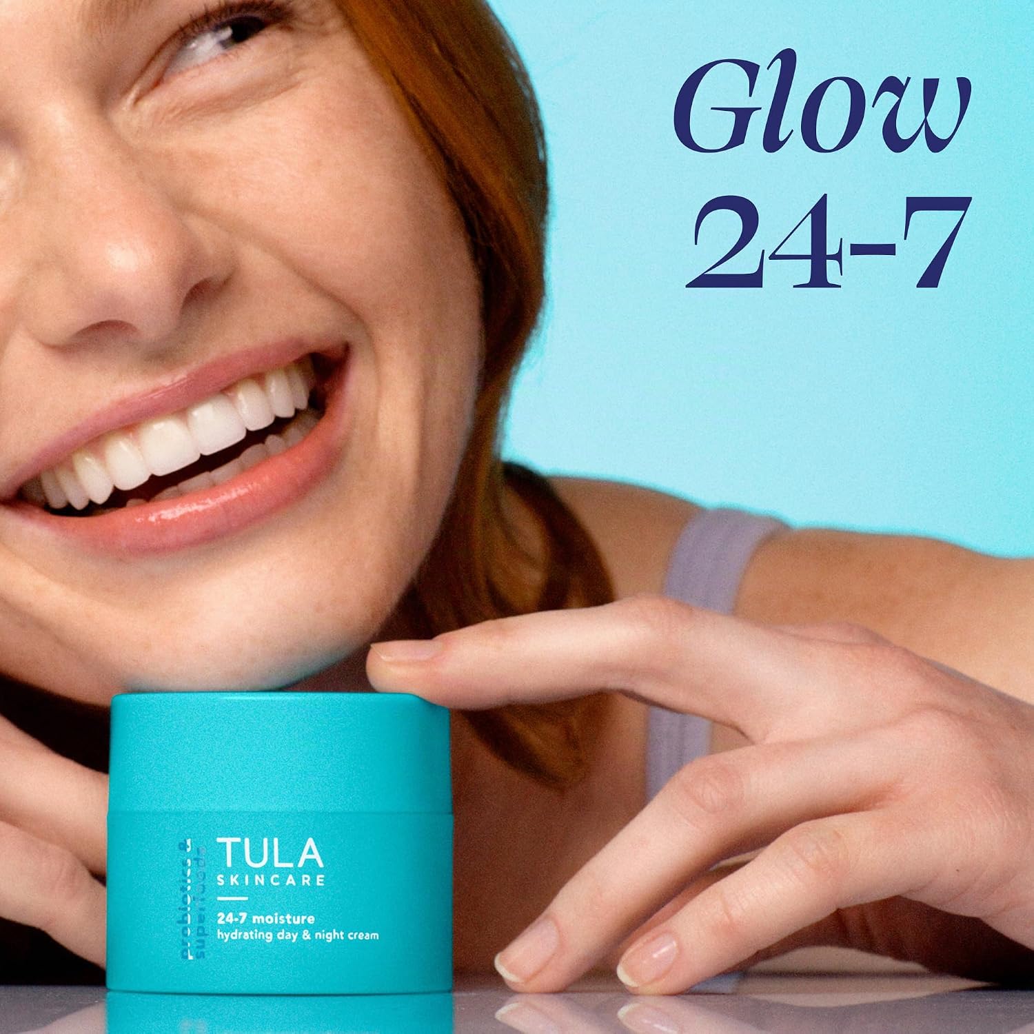TULA SKIN CARE 24-7 CREMA HIDRATANTE DE DÍA Y NOCHE - HIDRATANTE ANTIENVEJECIMIENTO PARA CARA, CONTIENE EXTRACTO DE SANDÍA - 4