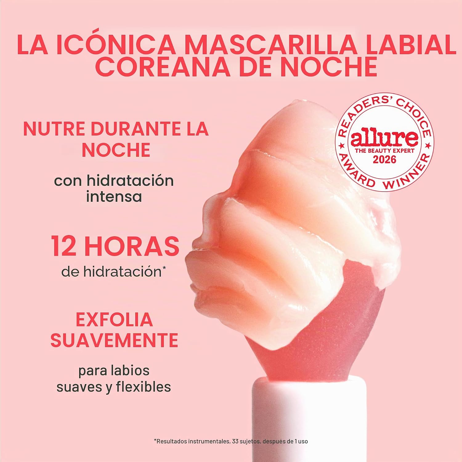 LANEIGE - MASCARILLA NOCTURNA PARA LABIOS: NUTRIR, HIDRATAR, VITAMINA C, MANTECA DE MURUMURU Y MANTECA DE KARITÉ, - 3