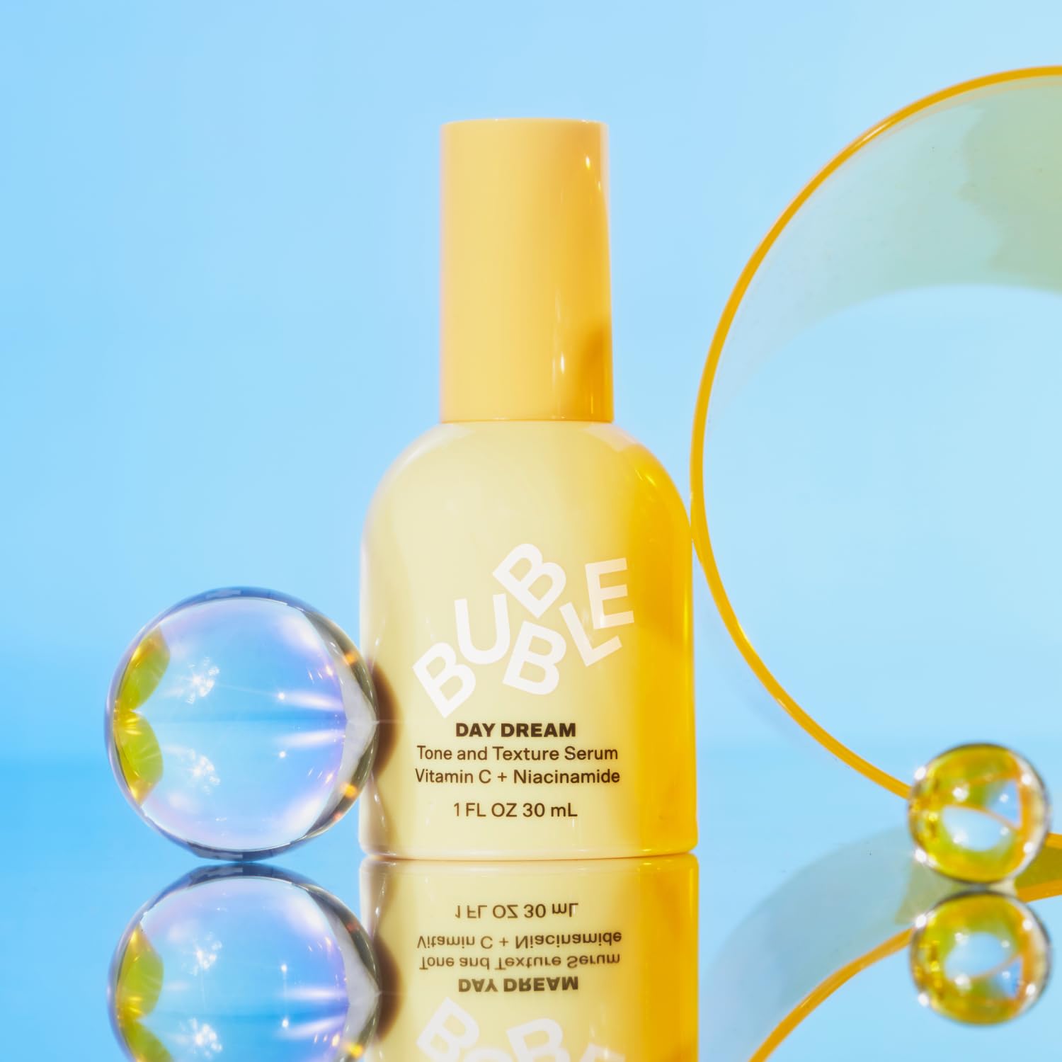 BUBBLE CUIDADO DE LA PIEL DAY DREAM - SUERO DE VITAMINA C PARA LA CARA, SUERO FACIAL HIDRATANTE CON NIACINAMIDA CERAMIDAS, - 5
