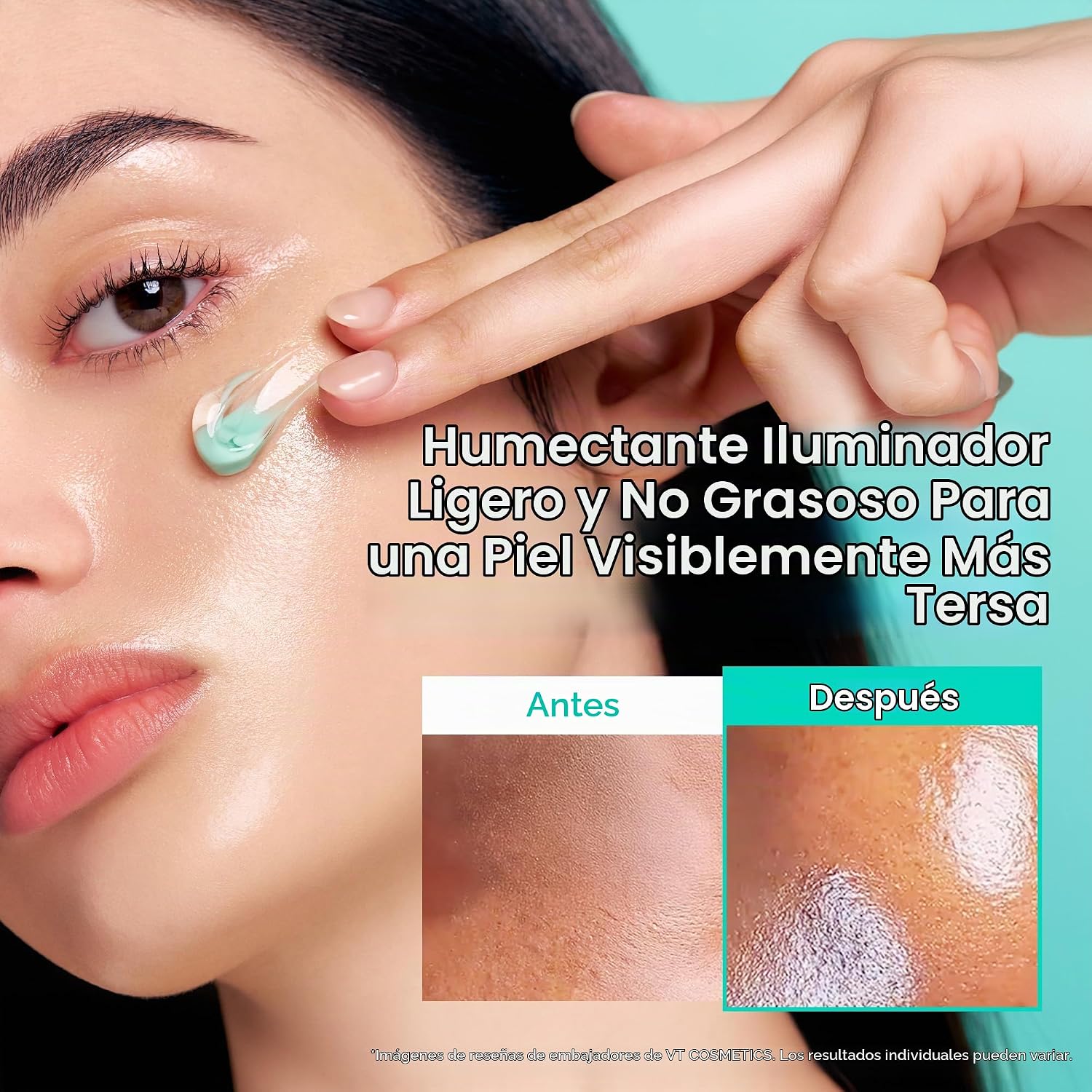 VT COSMETICS CREMA EN CÁPSULAS PDRN 100, HIDRATANTE FACIAL CON 100,000PPM DE PDRN, ÁCIDO HIALURÓNICO, 9 PÉPTIDOS, CREMA - 3