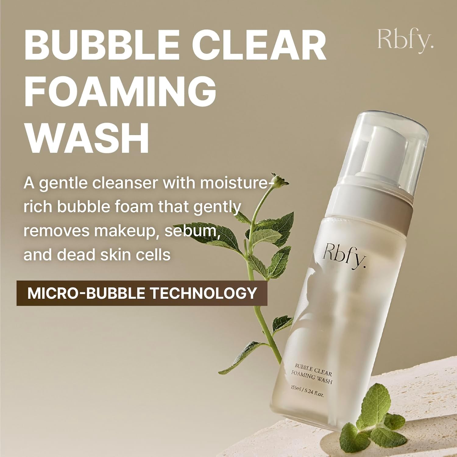 BUBBLE CLEAR - LIMPIADOR SUAVE DIARIO COREANO CON MICROBURBUJAS, ÁCIDO SALICÍLICO Y EXTRACTOS DE PLANTAS PARA PIEL PROPENSA - 2