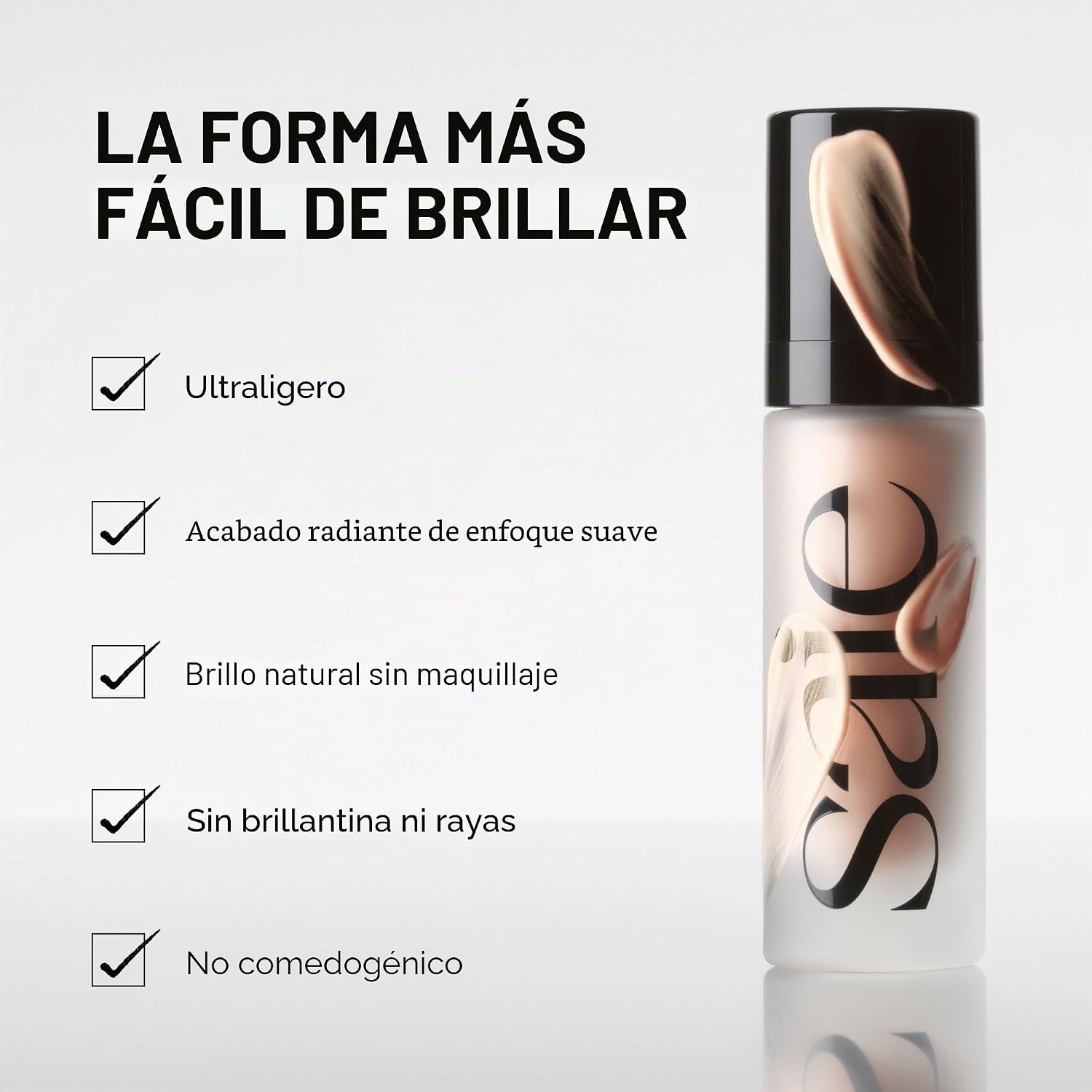 SAIE GLOWY SUPER GEL ILLUMINATING FACE MAKEUP PRIMER, SUNGLOW 1 OZ - 3