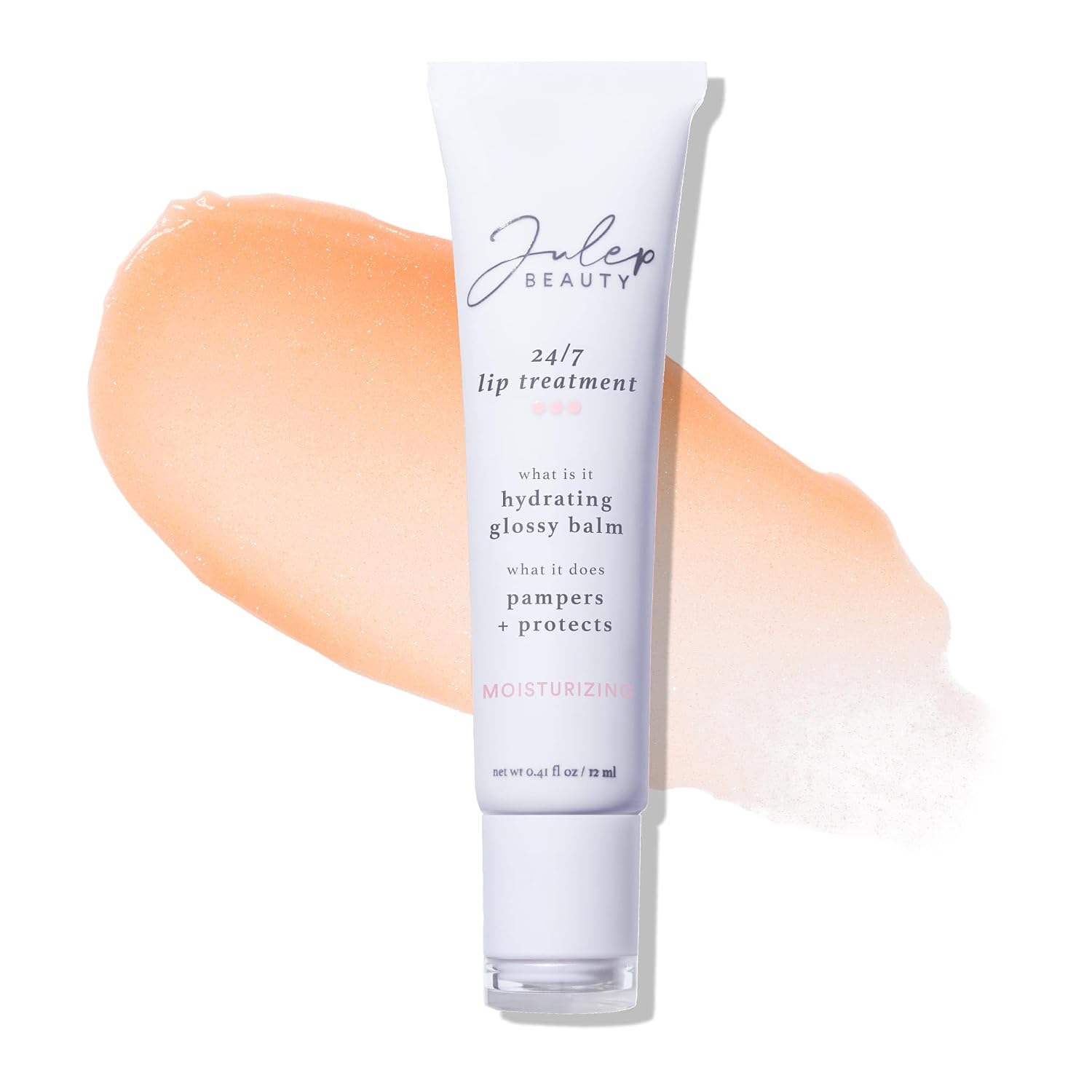 JULEP TRATAMIENTO LABIAL 24/7 BÁLSAMO LABIAL HIDRATANTE Y BRILLANTE Y MÁSCARA NOCTURNA PARA LABIOS CON MANTECA DE KARITÉ - 1