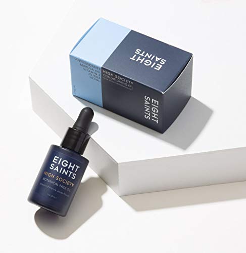 EIGHT SAINTS HIGH SOCIETY - ACEITE FACIAL BOTÁNICO, NATURAL Y ORGÁNICO ANTIENVEJECIMIENTO CON JOJOBA, VITAMINA E, MARULA - 6