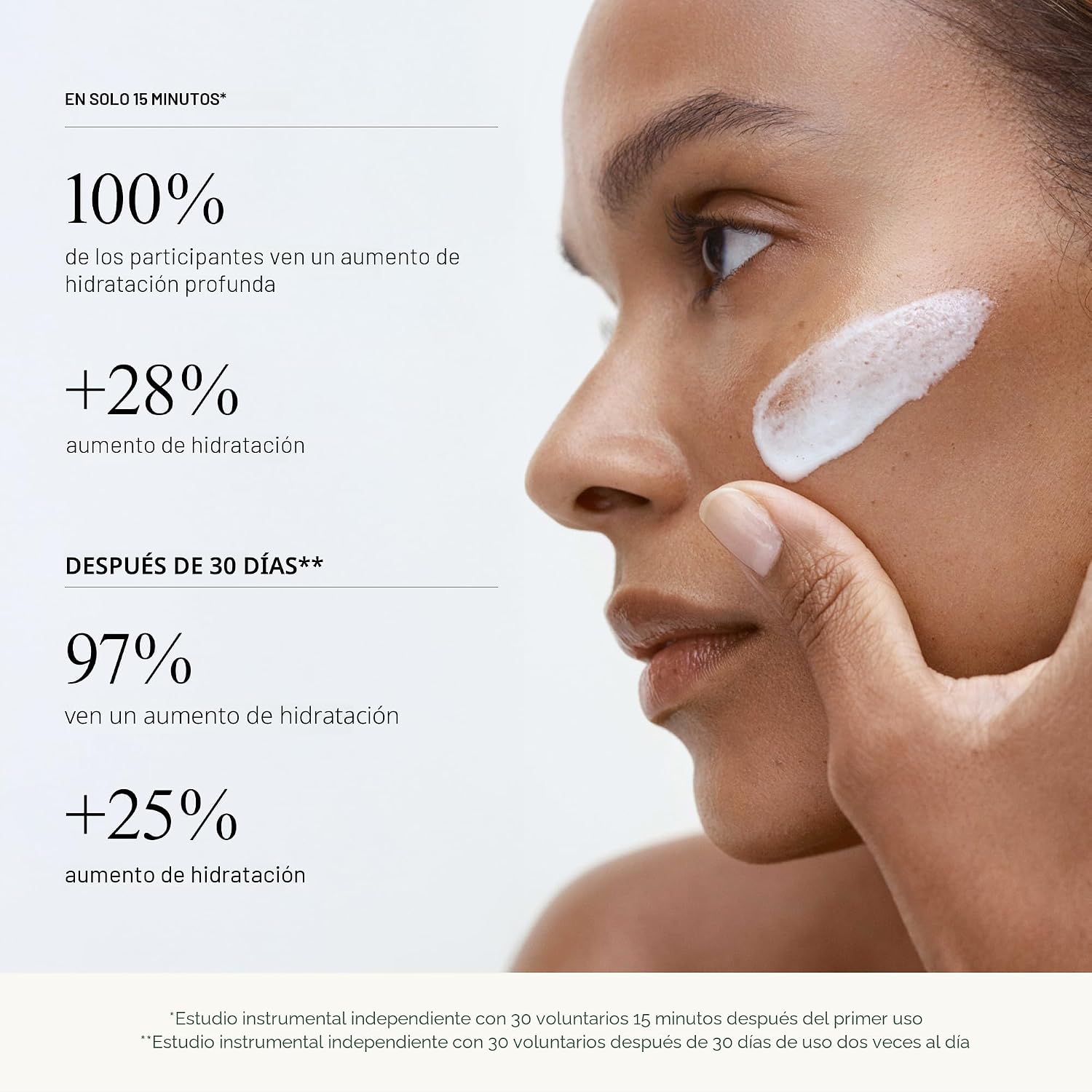 U BEAUTY THE SUPER HYDRATOR CREMA HIDRATANTE DE ÁCIDO HIALURÓNICO MEGA-DOSIS HIDRATANTE DE PIEL CON PÉPTIDOS Y ACEITE - 4
