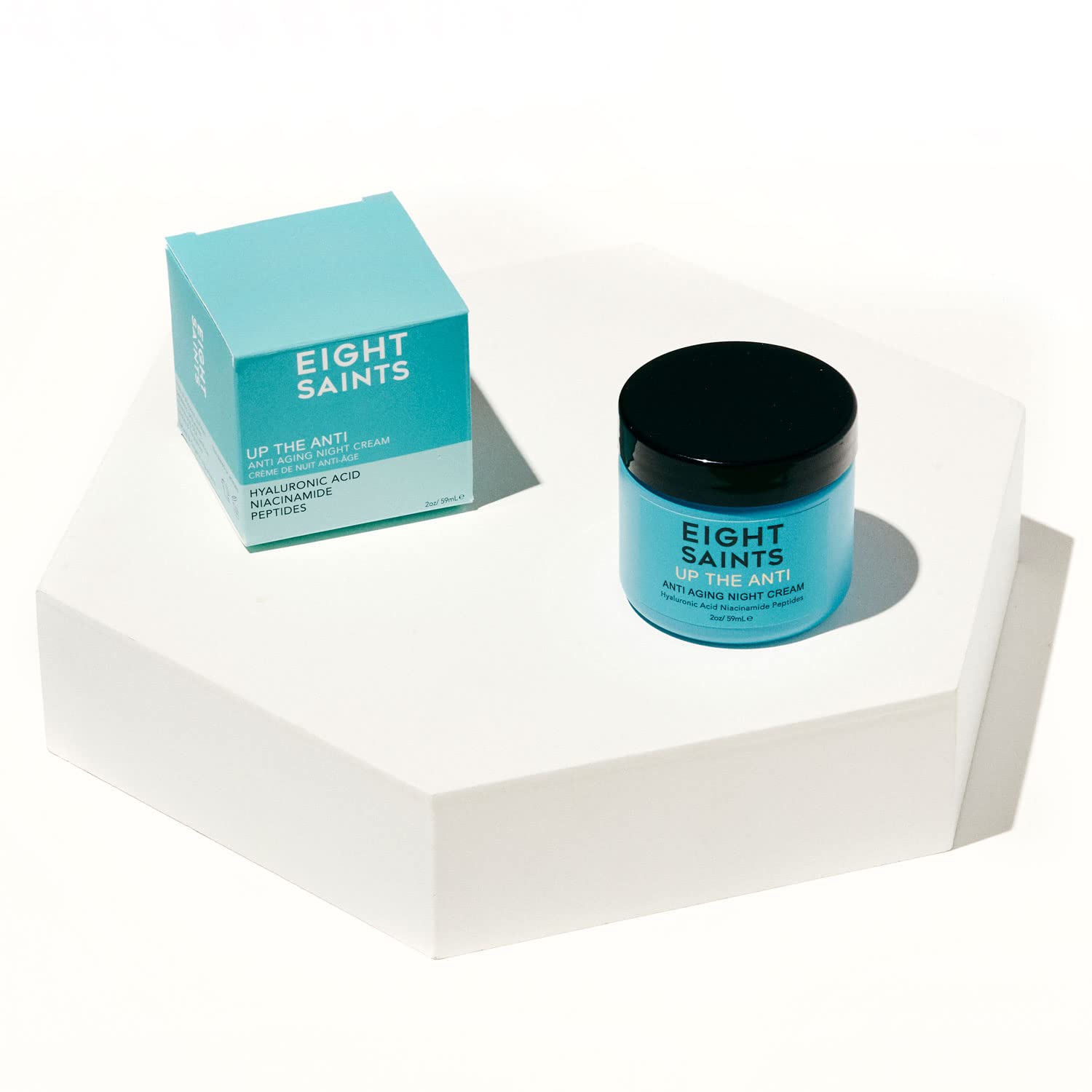 EIGHT SAINTS SKIN CARE UP THE NIGHT CREMA CREMA HIDRATANTE FACIAL PARA REDUCIR LÍNEAS FINAS Y ARRUGAS, CREMA - 2