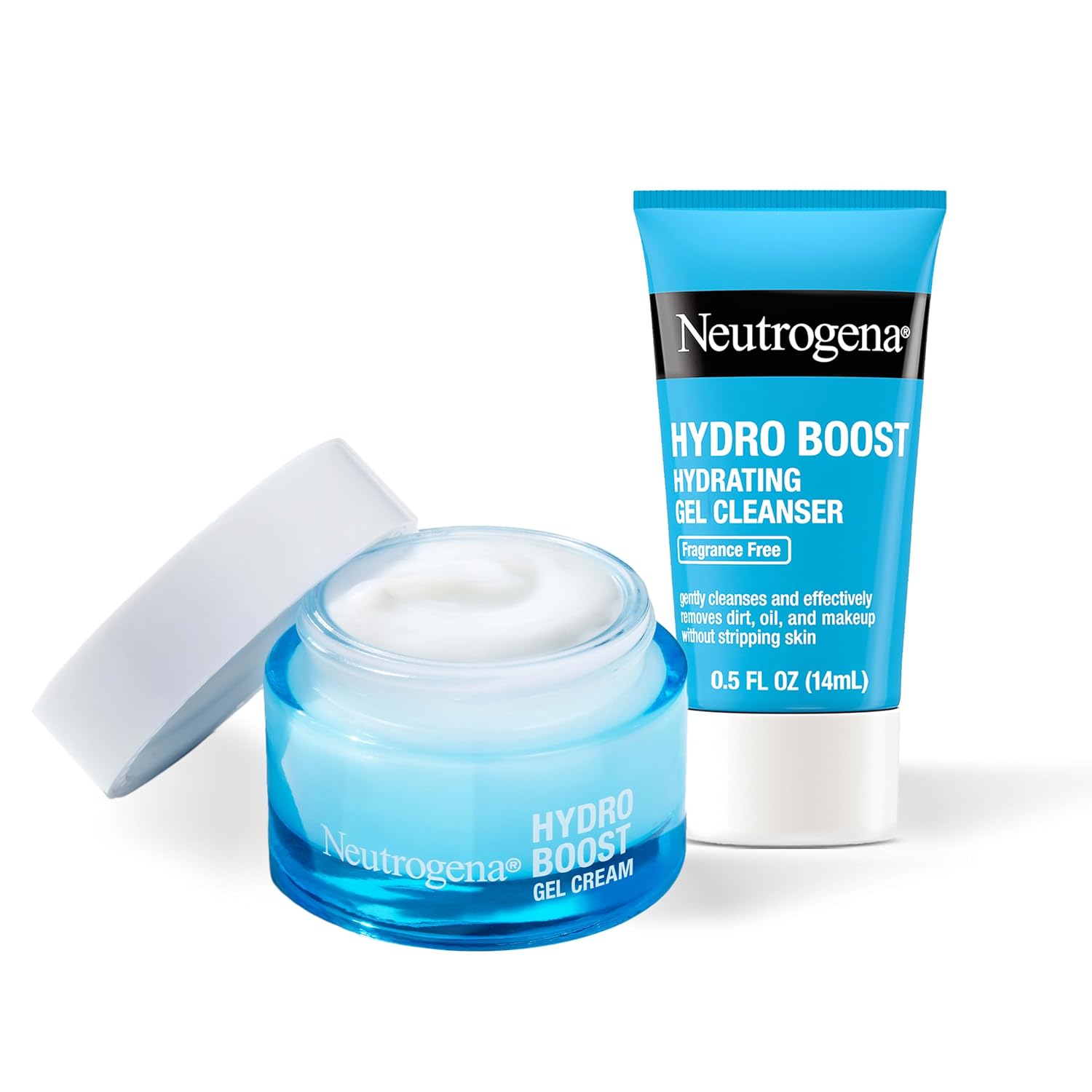 NEUTROGENA HYDRO BOOST - CREMA HIDRATANTE FACIAL EN GEL, 0.5 ONZAS LÍQUIDAS - 1