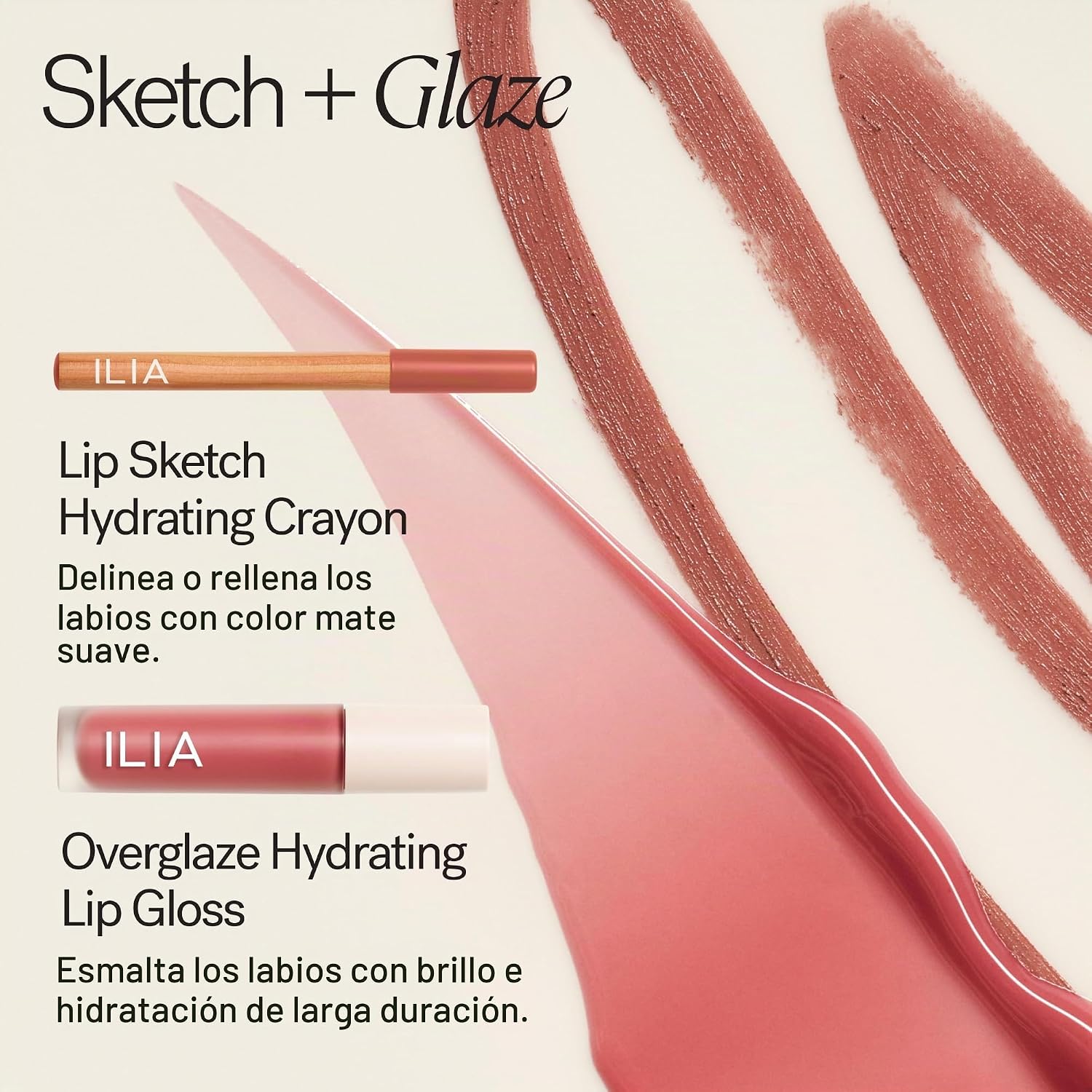 ILIA - BRILLO LABIAL HIDRATANTE OVERGLAZE HIDRATA, REGORDETE, SUAVE LARGA DURACIĂN, RESISTENTE AL SANGRADO Y A LAS PLUMAS, - 7