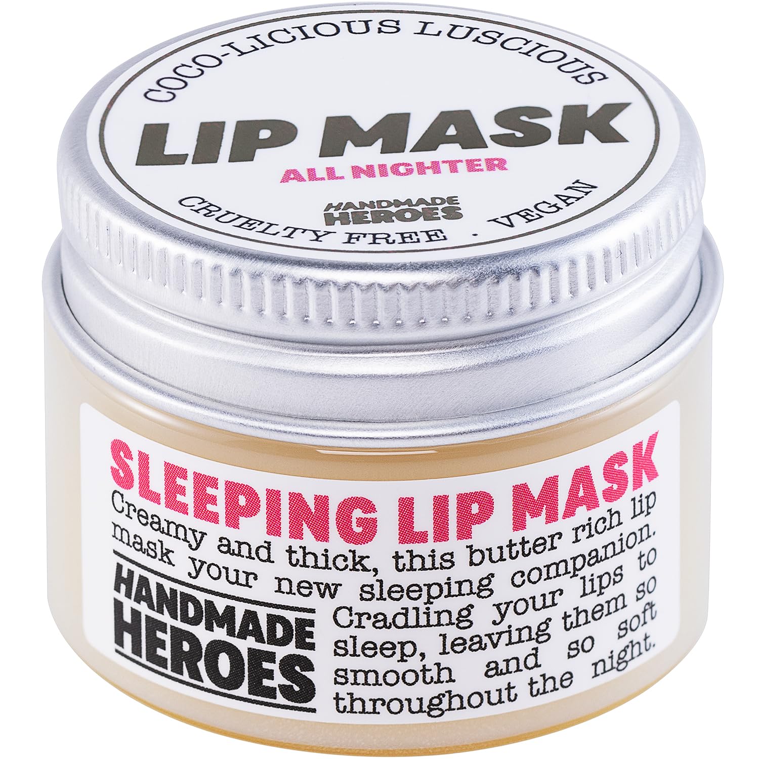 MĂSCARA LABIAL 100% NATURAL PARA DORMIR, HIDRATANTE Y ACONDICIONADOR DE LABIOS DURANTE LA NOCHE PARA LABIOS SECOS. BĂLSAMO - 1