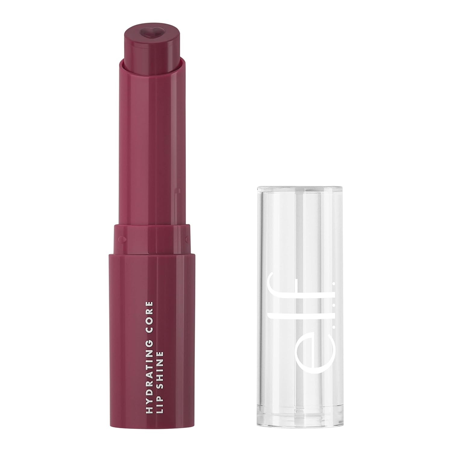 E.L.F. BRILLO LABIAL HIDRATANTE CORE LIP BRILLO, BÁLSAMO LABIAL PARA UN TONO DE COLOR TRANSPARENTE Y BRILLO SUAVE, HECHO - 1