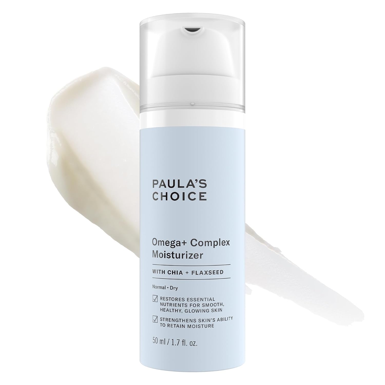 PAULA S CHOICE OMEGA COMPLEX - HIDRATANTE PARA LA CARA, MANTECA DE KARITÉ Y ACEITES VEGETALES, VITAMINA C PARA PIELES SECAS - 1