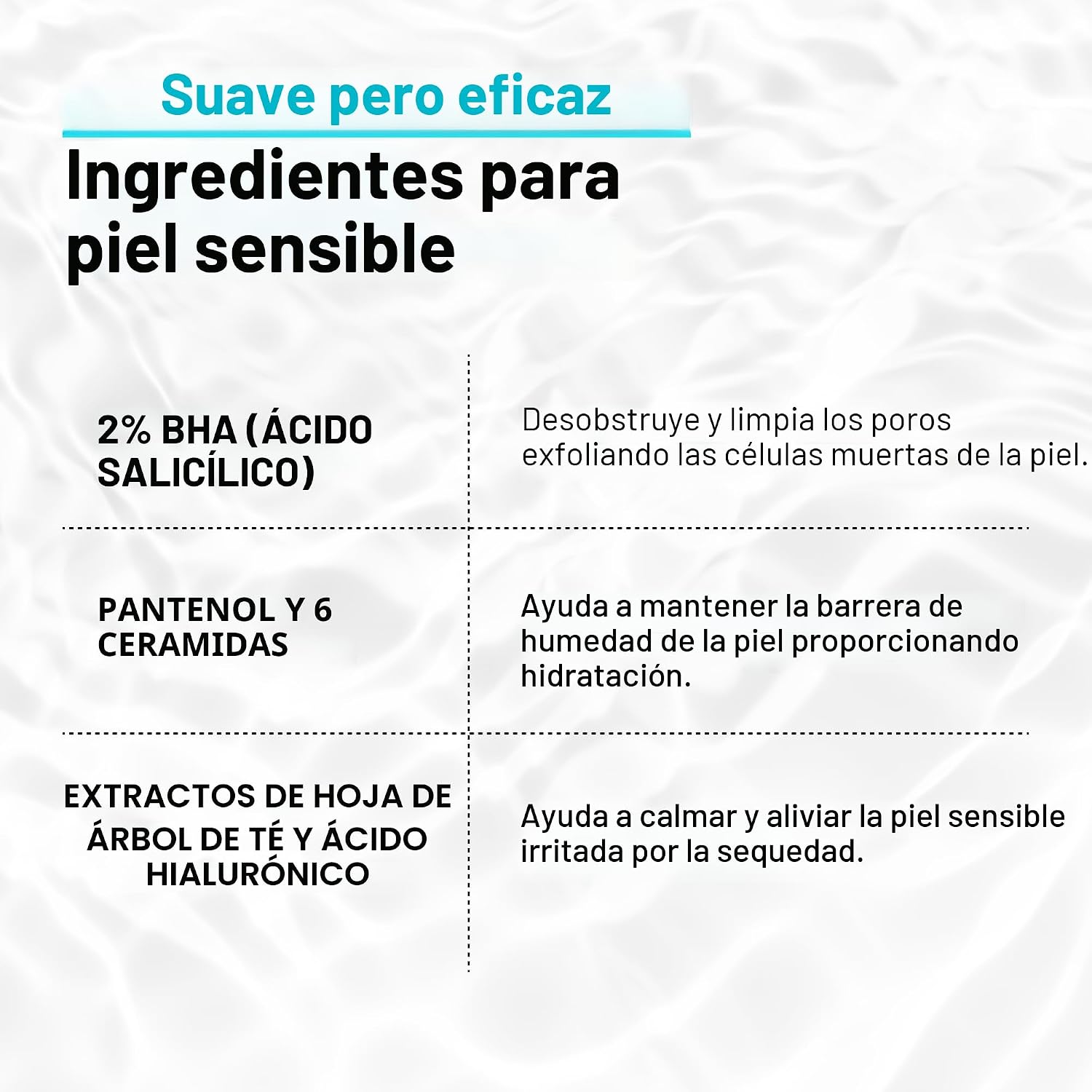 ANUA BHA 2% TÓNICO EXFOLIANTE SUAVE, EXFOLIANTE FACIAL SUAVE, ÁCIDO SALICÍLICO PARA POROS Y SEBUM, EXTRACTO DE ÁRBOL DEL TÉ, - 6