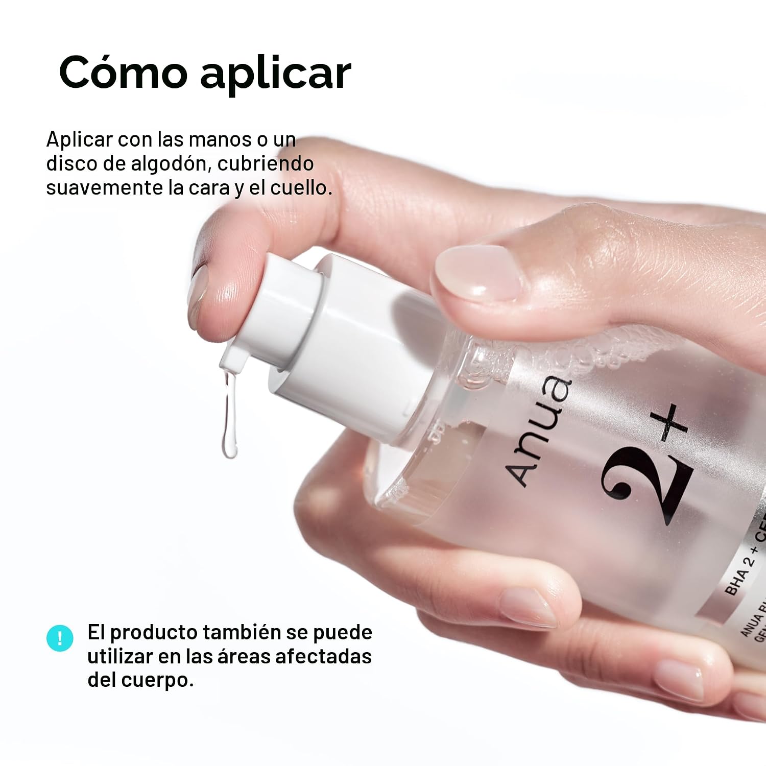 ANUA BHA 2% TÓNICO EXFOLIANTE SUAVE, EXFOLIANTE FACIAL SUAVE, ÁCIDO SALICÍLICO PARA POROS Y SEBUM, EXTRACTO DE ÁRBOL DEL TÉ, - 7