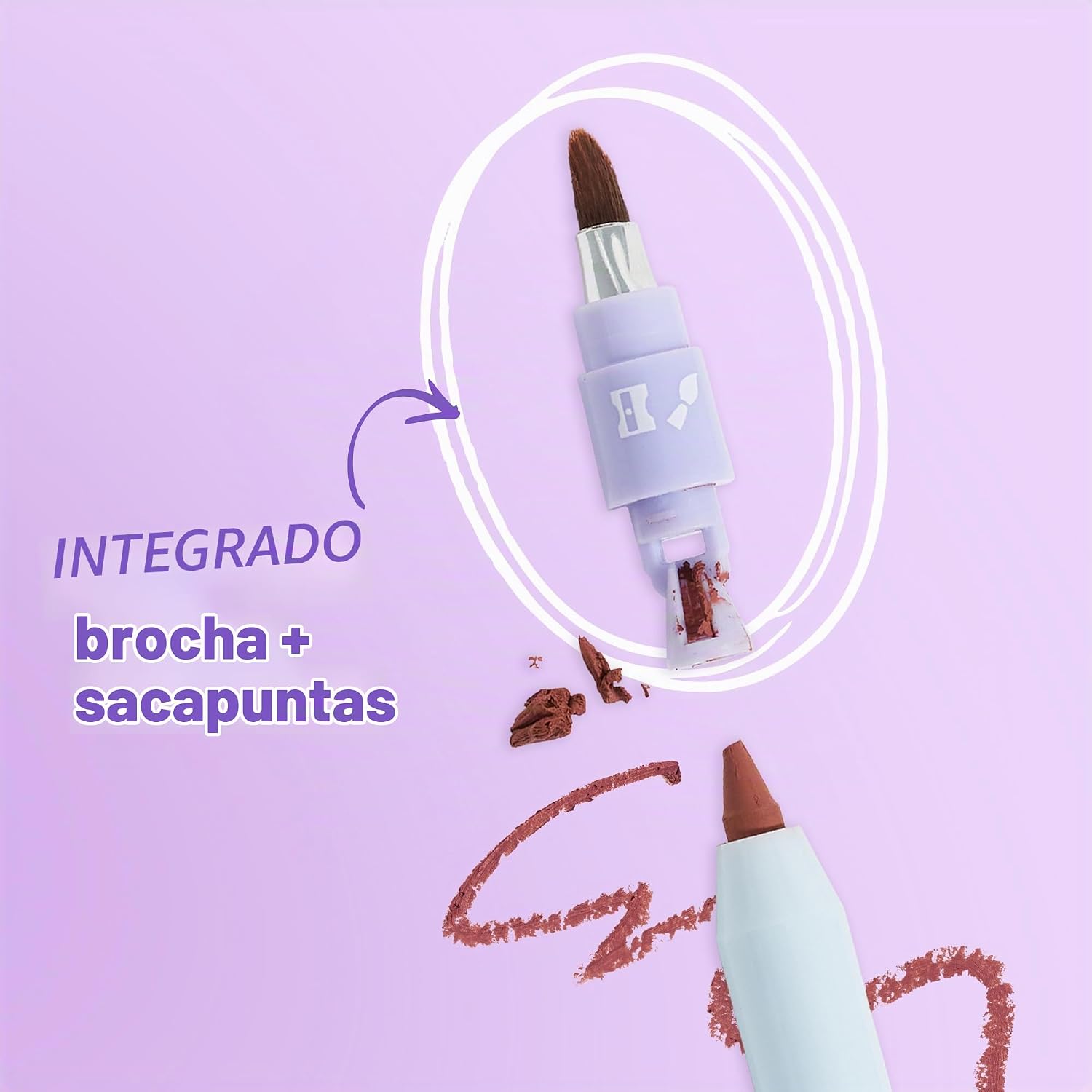 KOSAS HOTLINER - DELINEADOR DE LABIOS HIDRATANTE CON ÁCIDO HIALURÓNICO, ROSA FRÍO - 5