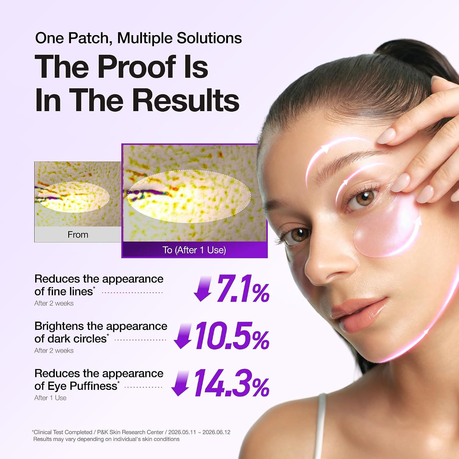 ANUA RETINOL BERRY EYE PARCHES, 60 UNIDADES - 3