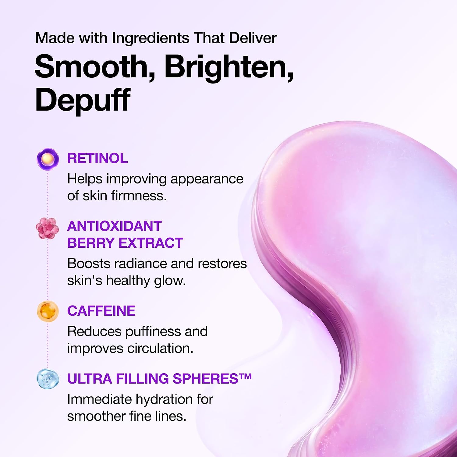 ANUA RETINOL BERRY EYE PARCHES, 60 UNIDADES - 4