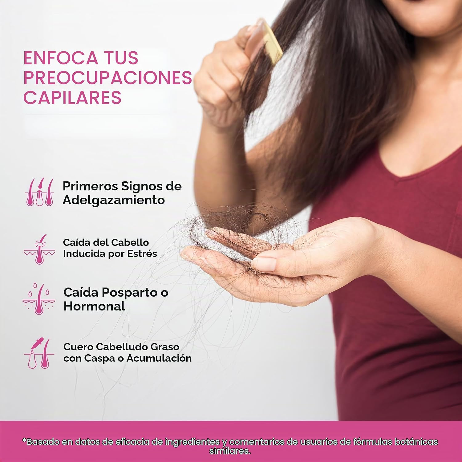 CHAMPĂ DE CEBOLLA Y ROMERO Y BIOTINA, CHAMPĂ PARA EL CRECIMIENTO DEL CABELLO PARA PĂRDIDA Y ADELGAZAMIENTO DEL CABELLO, - 6